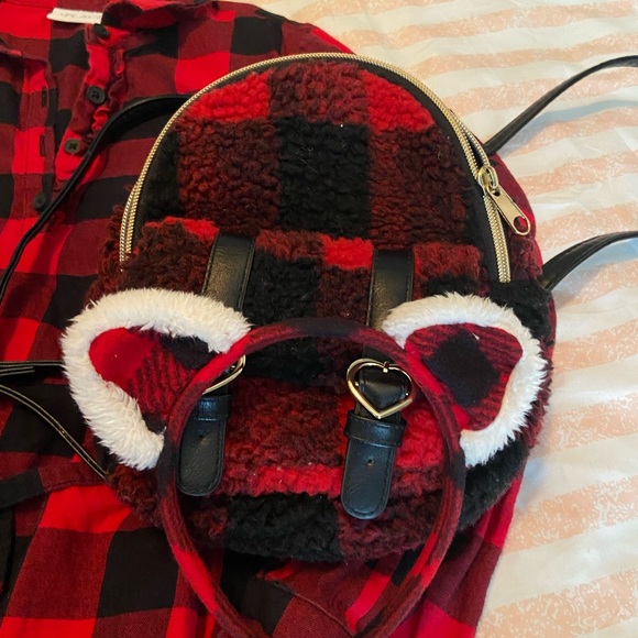 Childrens Place dress backpack purse and matching headband. - Picture 4 of 6